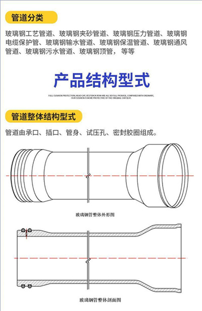 玻璃钢管道的对接